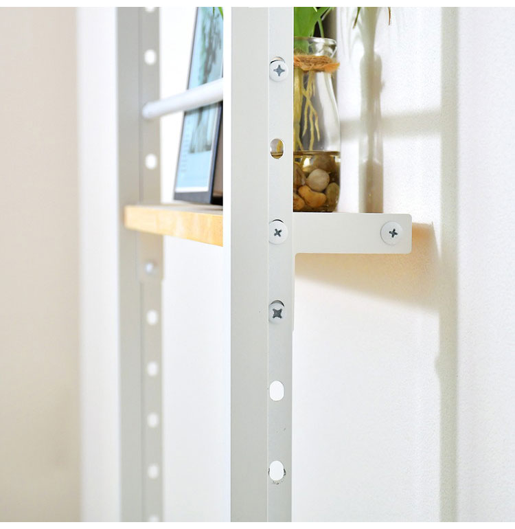 日本製 省スペース スリムウォールラック 幅70 奥行12.5 壁面収納 工具不要 天然木 突っ張り棚 突っ張りラック つっぱり 棚 シェルフ 隙間収納 すき間収納 ディスプレイ(代引不可)【送料無料】