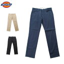 【Dickies】 ワークパンツ ストレッチ5ポケット テーパードパンツ 153M40WD34 パンツ チノパン【ポイント10倍】【送料無料】