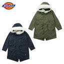Dickies ディッキーズ 綿ナイロンバックサテン脱着中綿ライナー付きモッズコート 173M10WD10 17年秋冬【ポイント10倍】【送料無料】
