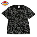 Dickies ディッキーズ HELLO KITTY 幾何学柄プリントTシャツ 173U30HK02 シャツ おしゃれ【ポイント10倍】【送料無料】