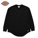 Dickies ディッキーズ 裾ラウンドロング丈オーバーサイズ長袖Tシャツ 174M30WD17 シャツ インナー おしゃれ 17年秋冬【ポイント10倍】【送料無料】