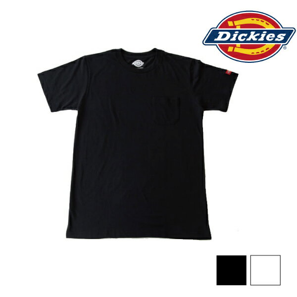 ディッキーズ Dickies 2パックTシャツ クールネック Tシャツ クルーネックポケットTシャツ WD2PTC01