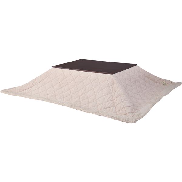 こたつ布団 こたつ掛布団 190×230cm 長方形 ツイード KK-102BE ベージュ 薄掛け リビング ダイニング インテリア雑貨 (代引不可)