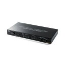 サンワダイレクトHDMIマトリックス切替器(4入力2出力 4K/30Hz対応 光 同軸デジタル音声端子つき) 400-SW0271個(2)