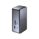 サンワサプライ USB Type-Cドッキングステーション(HDMI×2画面出力対応) USB-CVDK12(2)