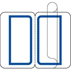 (業務用3セット) ジョインテックス インデックスシール/見出し 【中/10シート×10パック】 フィルム付き 青10P B056J-MB-10 (代引不可)
