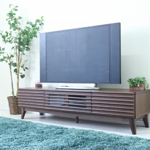 テレビ台 テレビボード 約幅150×奥行42.5×高さ38cm ブラウン ルーバー 脚付き リビング ダイニング インテリア家具【送料無料】 (代引不可) テレビ台 テレビボード 約幅150×奥行42.5×高さ38cm ブラウン ルーバー 脚付き リビング ダイニング インテリア家具【送料無料】 (代引不可)