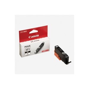 (業務用4セット) Canon キヤノン インクカートリッジ 純正 【BCI-351XLBK】 ブラック(黒) (代引不可)