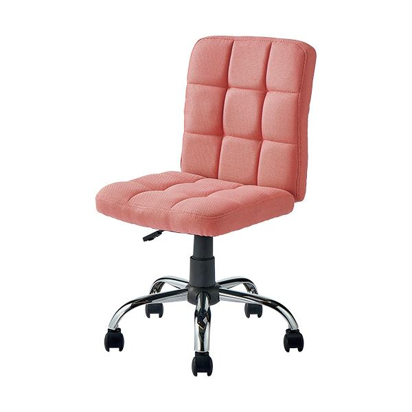 YAMAZEN ファブリックチェア ライトピンク FCL-42（LPI） 1脚【送料無料】 (代引不可)