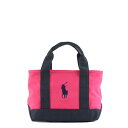 RalphLauren(ラルフローレン) トートバッグ RA100042A FUCHSIA/NAVY【ポイント10倍】【送料無料】