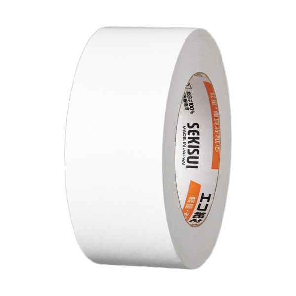 （まとめ）積水化学 ホワイティクラフトテープ No.500W 50mm×50m K500W03 1パック(5巻)【×5セット】 (..