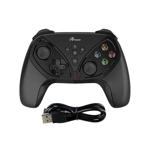 アンサー Switch用 ワイヤレスコントローラ フォース ブラック ANS-SW157BK アンサー Switch用 ワイヤレスコントローラ フォース ブラック ANS-SW157BK