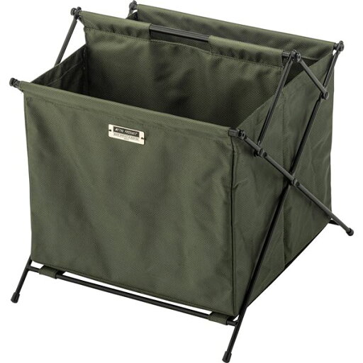 フォールディング バスケット S 約幅36.5×奥行40×高さ37.5cm グリーン スチール リビング収納 インテリア家具 完成品 フォールディング バスケット S 約幅36.5×奥行40×高さ37.5cm グリーン スチール リビング収納 インテリア家具 完成品