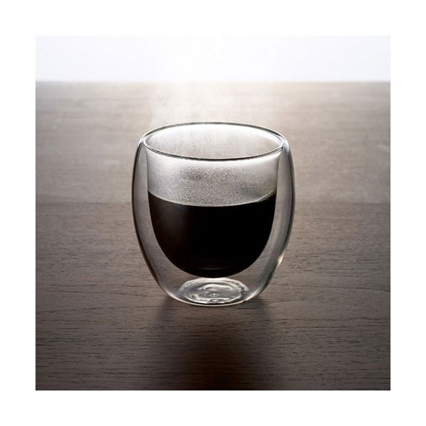 【5個セット】 グラシア ダブルウォールグラス 飲み頃温度をキープする耐熱二重構...