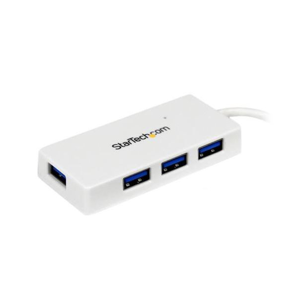 StarTech.com 4ポート USB3.0ハブ ホワイト ST4300MINU3W 1個
