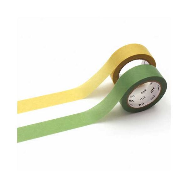 （まとめ）カモ井加工紙 mt upcycle tape Pレモン若緑MT02UP05（×5セット）