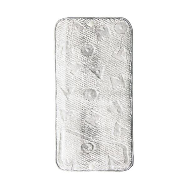 （まとめ） たのくんタオルマスクケース ホワイト 1枚 【×3セット】