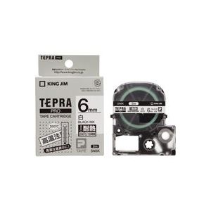 (業務用3セット)キングジム テプラ PROテープ/ラベルライター用テープ 【耐熱ラベル/幅：6mm】 長さ2m SN6K (代引不可)