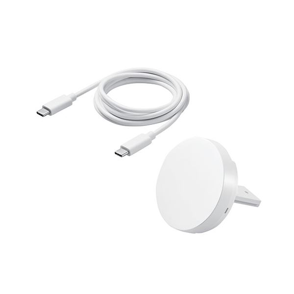 エレコム ワイヤレス充電器/マグネット内蔵/7.5W/卓上タイプ/3way/ホワイト W-MA03WH (代引不可)