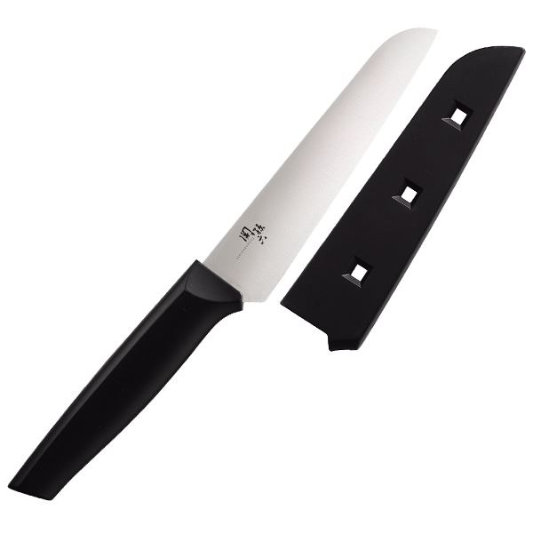 〔3個セット〕 貝印 コンパクトナイフ 包丁 刃渡り120mm 日本製 サヤ付 食器洗い乾燥機可 関孫六 キッチン 調理道具 アウトドア (代引不可)