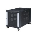 サンワサプライ 19インチマウントサーバーラック(12U) CP-SVC12U (代引不可)