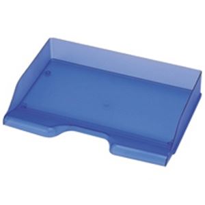 （まとめ）セキセイ デスクトレー トレイ SSS-1340 A4 青【×10セット】 (代引不可)
