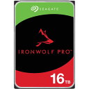 Seagate IronWolf Pro 3.5【データ復旧3年付】16TBHDD(CMR)メーカー5年保証 24時間稼働 PC、NAS用 RVセンサー付 ST16000NT001 ST16000NT001(2)