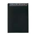 (まとめ)リヒトラブ クリップボード(スタンド付)A4タテ 黒 A-5167-24 1枚【×30セット】 (代引不可)
