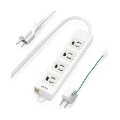 エレコム OAタップ4個口 T-ECOH34100NM 10m エレコム OAタップ4個口 T-ECOH34100NM 10m