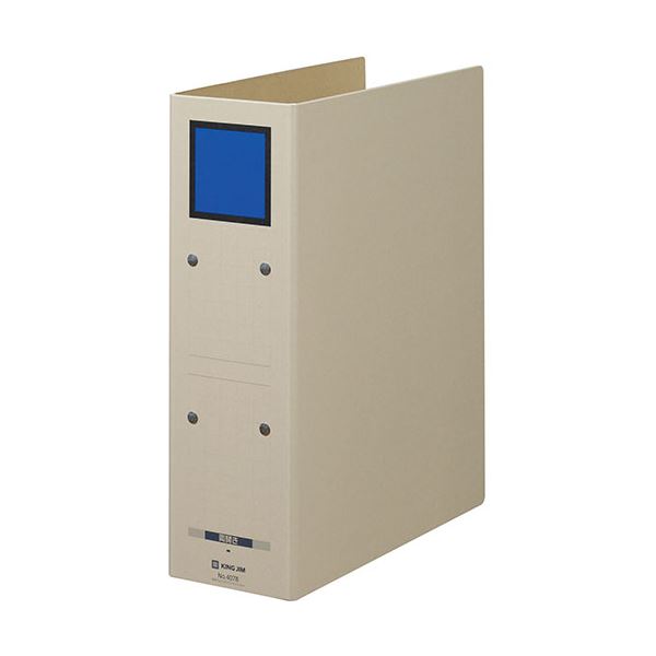 (まとめ) KING JIM(キングジム) 保存ファイル ドッチ A4S 青 KJ-4078-BL 【×3セット】 (代引不可)