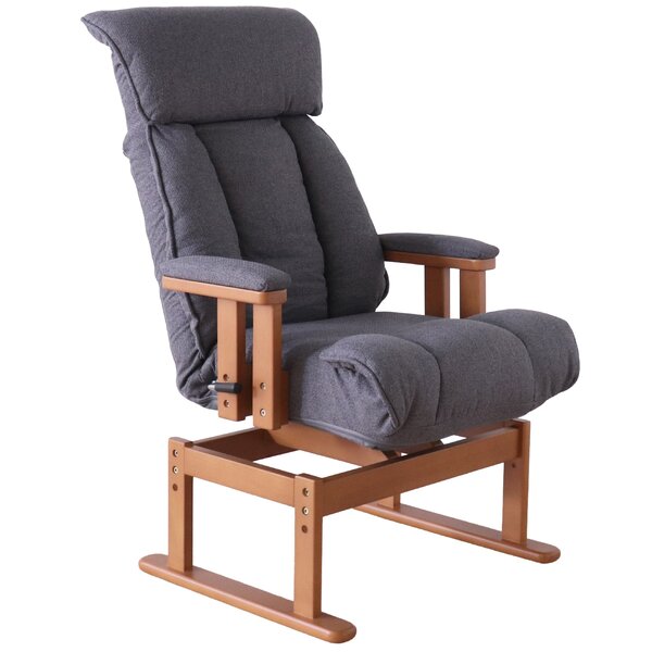 回転高座椅子 ダークグレイ DGY 組立品【代引不可】