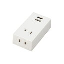 【5個セット】 YAZAWA フロントタップ型2AC+2USB2.1Aホワイト Y02FS400WH2UX5(2)