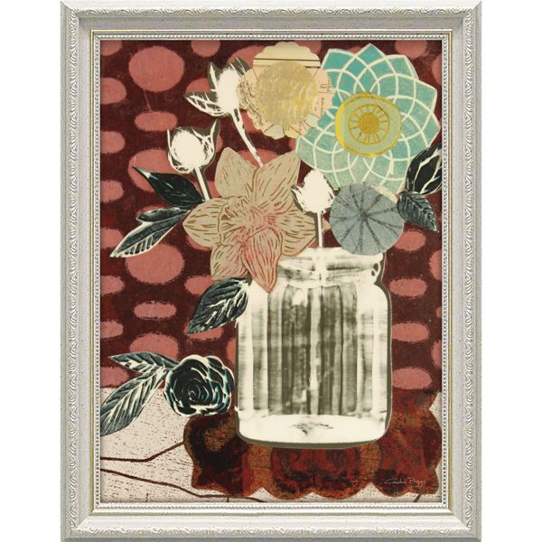 ユーパワー チャンドラ・ボッグス Gel加工 アートフレーム 「フローラル フリング」