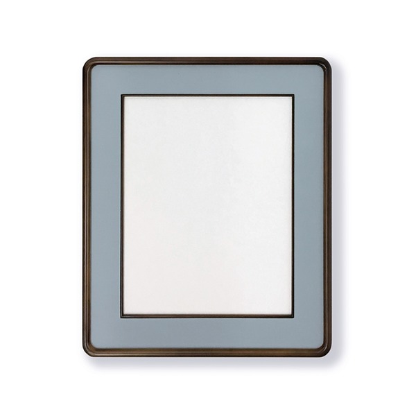 角が丸い色紙額 布マット木製色紙額 隅丸布マット色紙6号(410×318mm) 日本製 青磁 (代引不可)