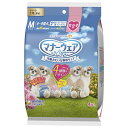 (まとめ) マナーウェア 女の子用 Mサイズ 4種のデザインパック 4枚 (ペット用品) 【×5セット】(4)