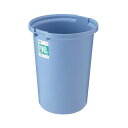 TANOSEE エコポリペール 丸型 90L 本体のみ(フタ別売) ブルー 1個 (代引不可)