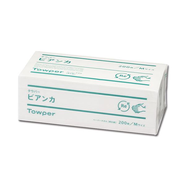 ■商品内容【ご注意事項】この商品は下記内容×10セットでお届けします。しなやかで白く、耐久性に優れたペーパータオル。■商品スペックタイプ：レギュラーシートサイズ：220×230mm材質：再生紙100%パッケージサイズ：W220×D120×H75mm生産国：日本■送料・配送についての注意事項●本商品の出荷目安は【1 - 5営業日　※土日・祝除く】となります。●お取り寄せ商品のため、稀にご注文入れ違い等により欠品・遅延となる場合がございます。●本商品は仕入元より配送となるため、沖縄・離島への配送はできません。