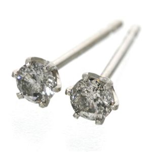 Pt900 0.1ctダイヤモンドピアス (代引不可)