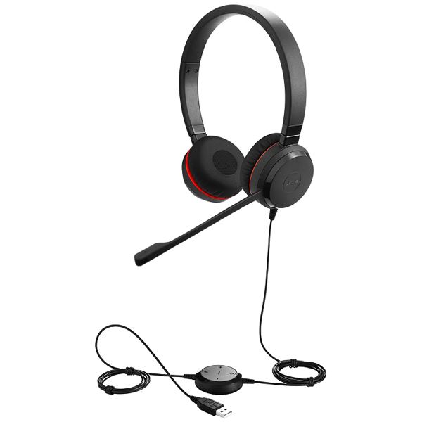 GNオーディオ PC向けステレオヘッドセット レザーイヤークッション搭載 Microsoft Lync認定「Jabra Evolve 30 II MS Stereo」 5399-823-309【送料無料】 (代引不可)