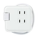 YAZAWA 巻取りモバイルタップ3個口0.6m ホワイト H2M3006WH(2)