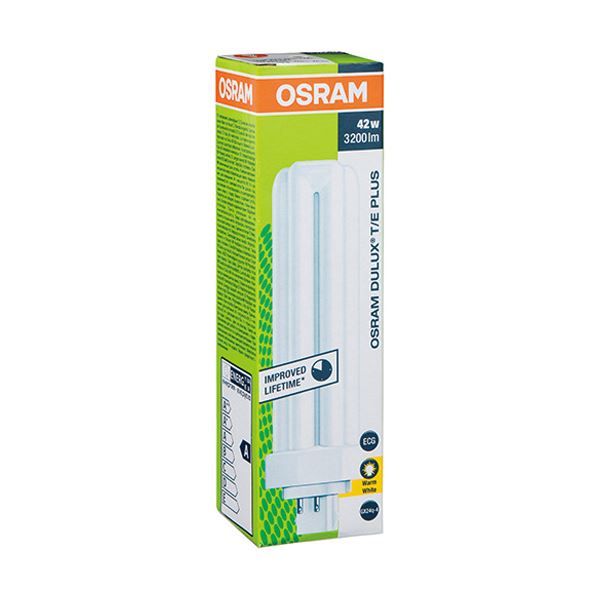 オスラムコンパクト形蛍光ランプ 42W形 電球色 DULUX T/E PLUS 42W/830 1個 [2]
