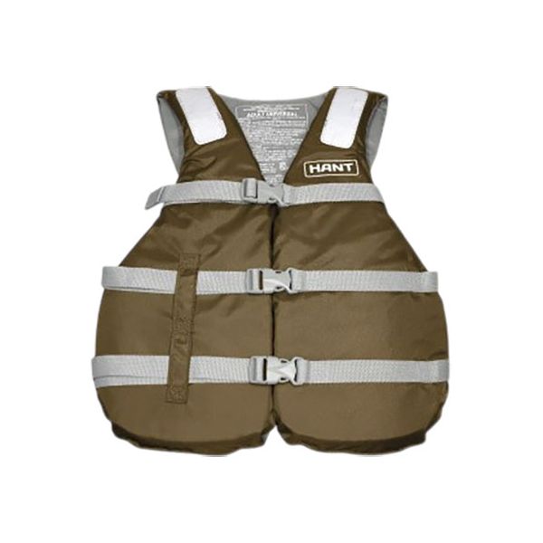 HANT アウトドア ライフベスト 男女兼用 胸囲76-132cm対応 トープ（UNIVERSAL） HLV-44565