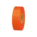 (まとめ)ジョインテックス カラーリボンオレンジ 24mm*25m B824J-OR【×10セット】 (代引不可)