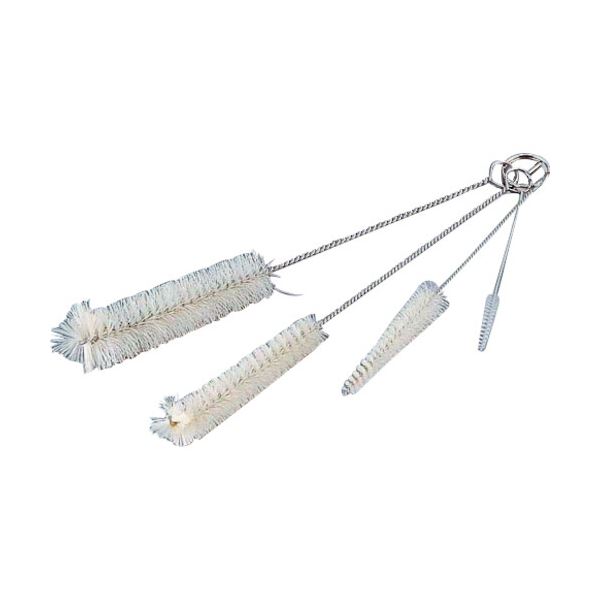 （まとめ） 遠藤商事 TKG 松田栄注ぎ口洗いブラシ4点セット JBLN101 1個 【×10セット】