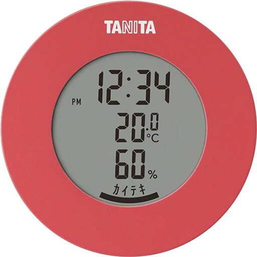 【3個セット】 タニタ デジタル 温湿度計 ピンク TT-585【送料無料】 (代引不可) 【3個セット】 タニタ デジタル 温湿度計 ピンク TT-585【送料無料】 (代引不可)
