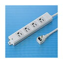 (まとめ)サンワサプライ 工事物件タップ(4個口・3m) TAP-K4L-3【×2セット】 (代引不可)(2)