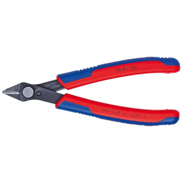 KNIPEX（クニペックス）7881-125 エレクトロニクススーパーニッパー （SB） (代引不可)