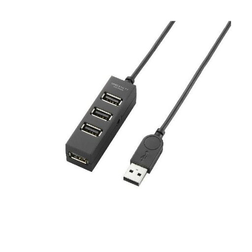 (まとめ)エレコム TV用4ポートUSB2.0ハブ U2H-TV003SBK【×2セット】 (代引不可) (まとめ)エレコム TV用4ポートUSB2.0ハブ U2H-TV003SBK【×2セット】 (代引不可)