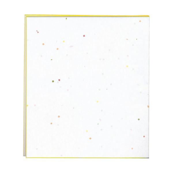 （まとめ） 菅公工業 二つ折色紙 大 ケ357 白【×20セット】 (代引不可)