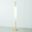 【4枚セット】フックミラー(100) (ホワイト/白) 幅20cm×高さ100cm ウォールミラー/壁掛け/鏡/飛散防止加工/日本製/省スペース/スリム/業務用...